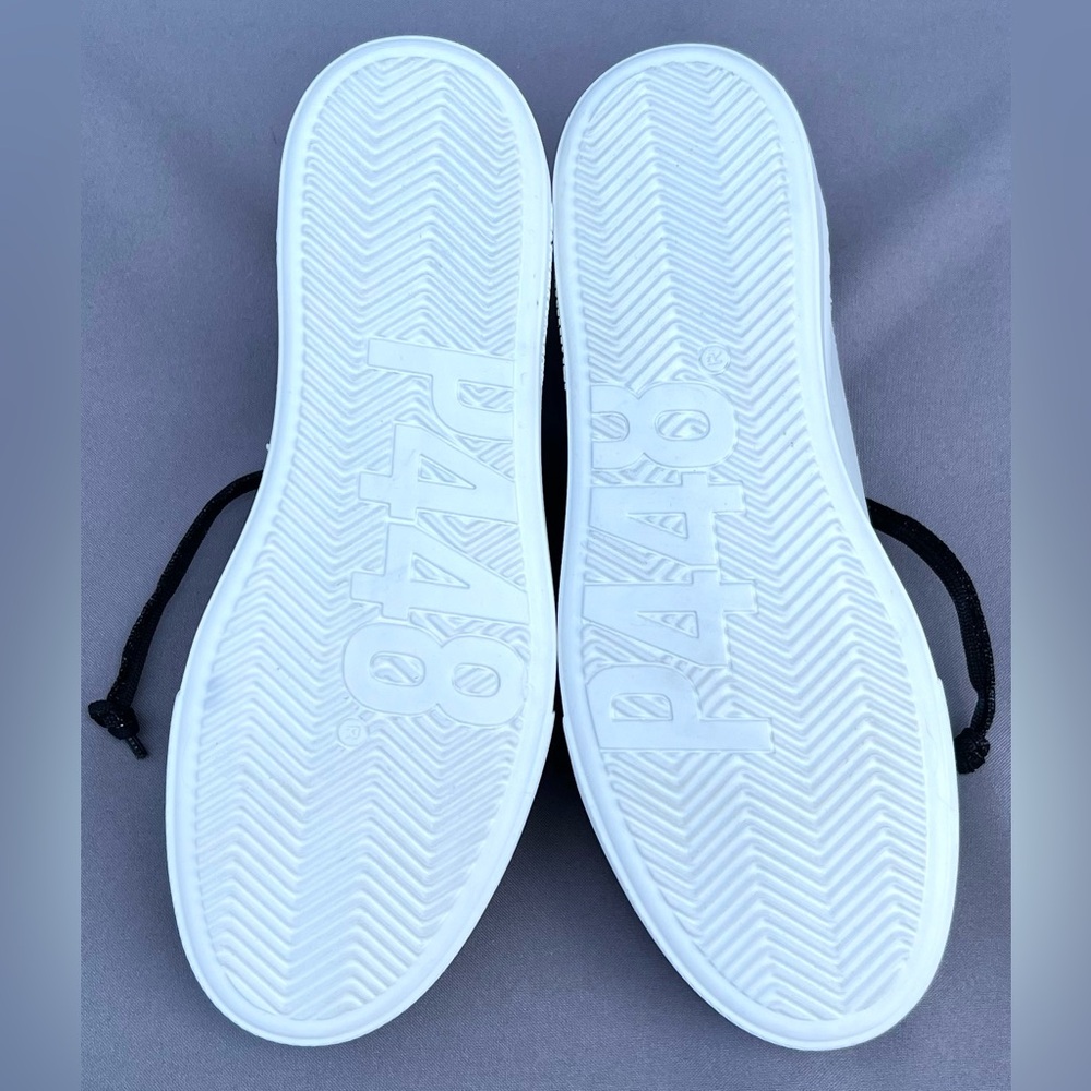 P448 White and Black Sneakers - Picture 9 of 10
